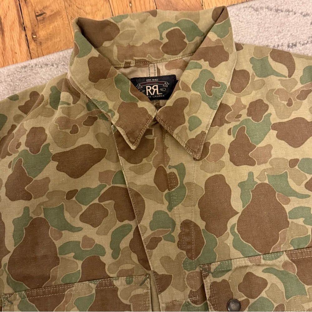 RRL Ralph Lauren Camouflage Jumpsuit for men’s Size -S - Picture 10 of 13